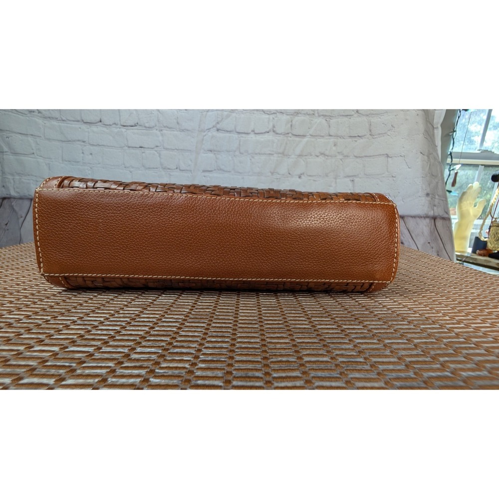 Barry Kieselstein-Cord RARE Brown Woven Leather Clutch - 925 Silver Horse head - Picture 14 of 16